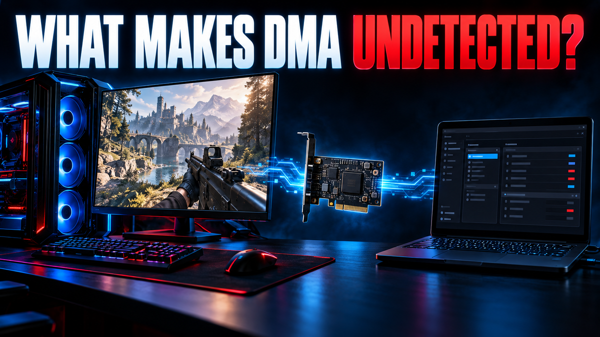 WHAT MAKES DMA UNDETECTED?